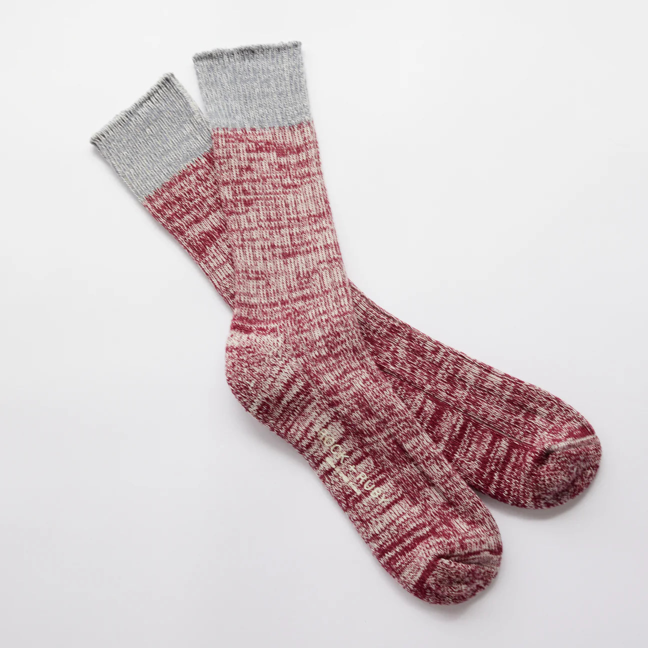 Chaussette en coton Ollie - Burgundy