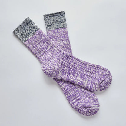 Chaussette en coton Elsie - Purple Haze