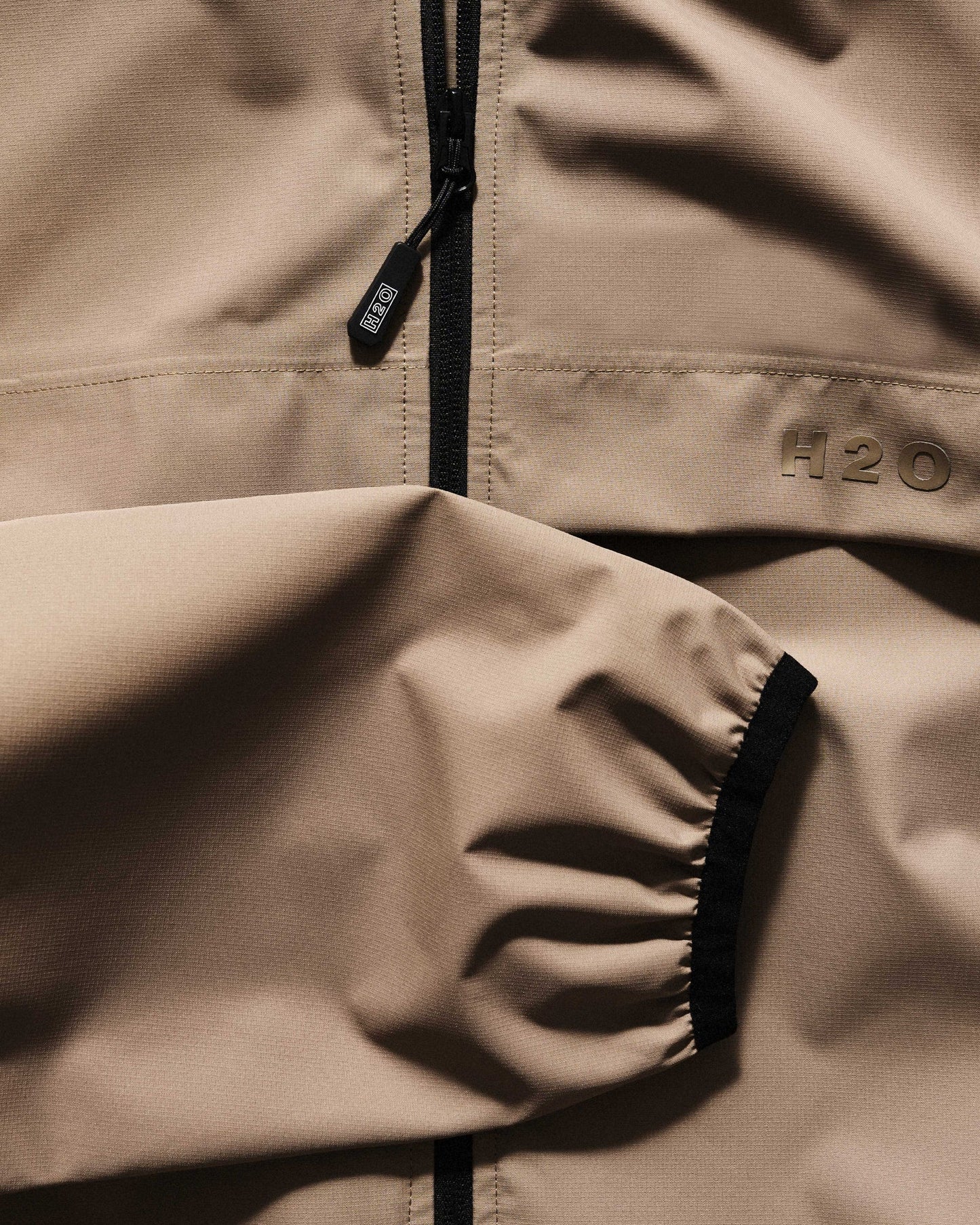 Rømø LW Rain Jacket Packable - Warm Gray