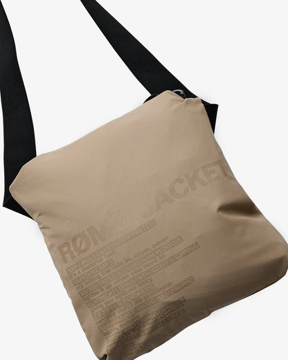 Rømø LW Rain Jacket Packable - Warm Gray