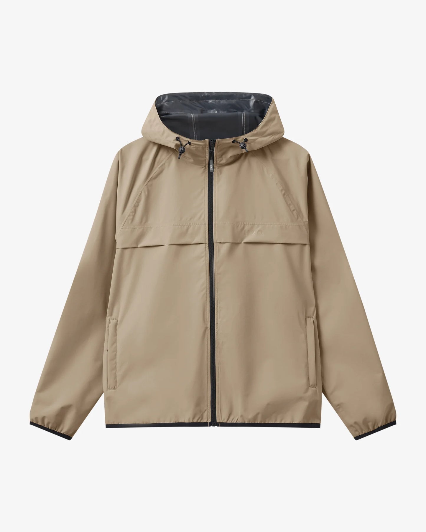 Rømø LW Rain Jacket Packable - Warm Gray