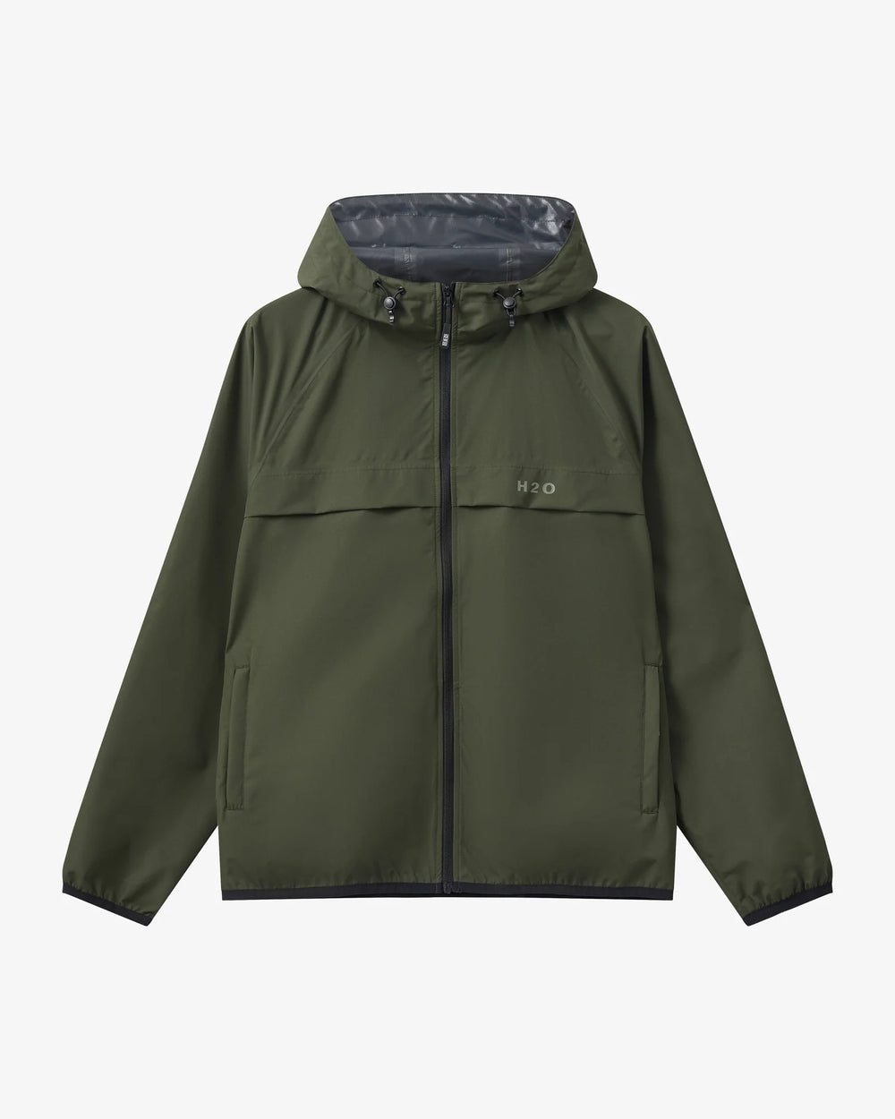 Romo LW Rain Jacket Packable - Army