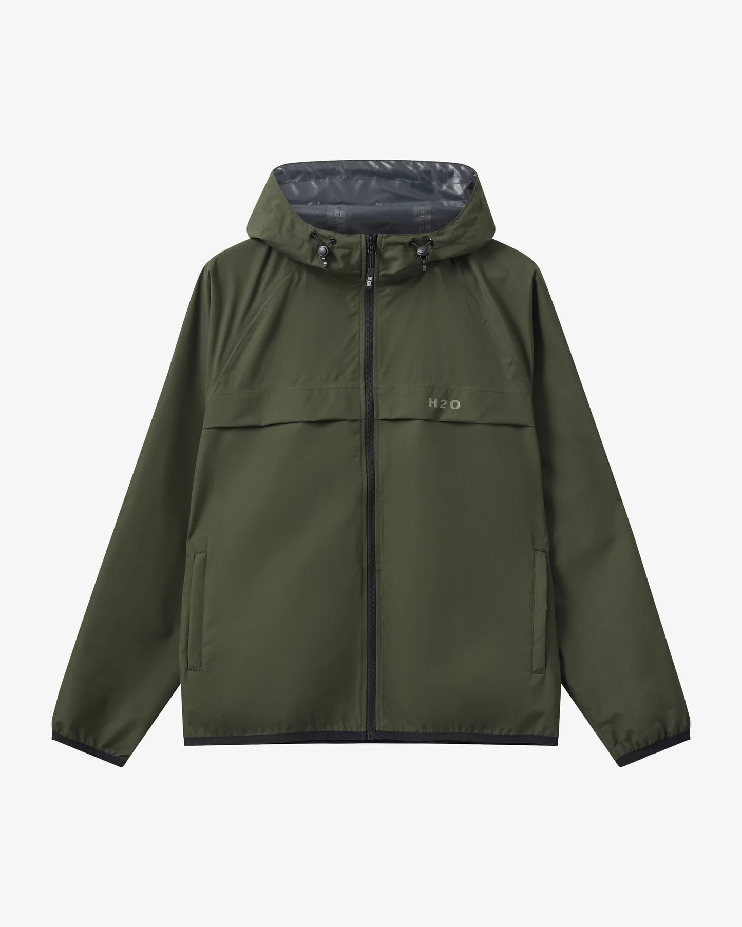 Rømø LW Rain Jacket Packable - Army