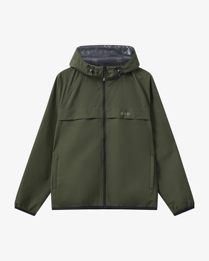 Rømø LW Rain Jacket Packable - Army