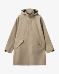 Romo LW Rain Long Jacket - Warm Grey