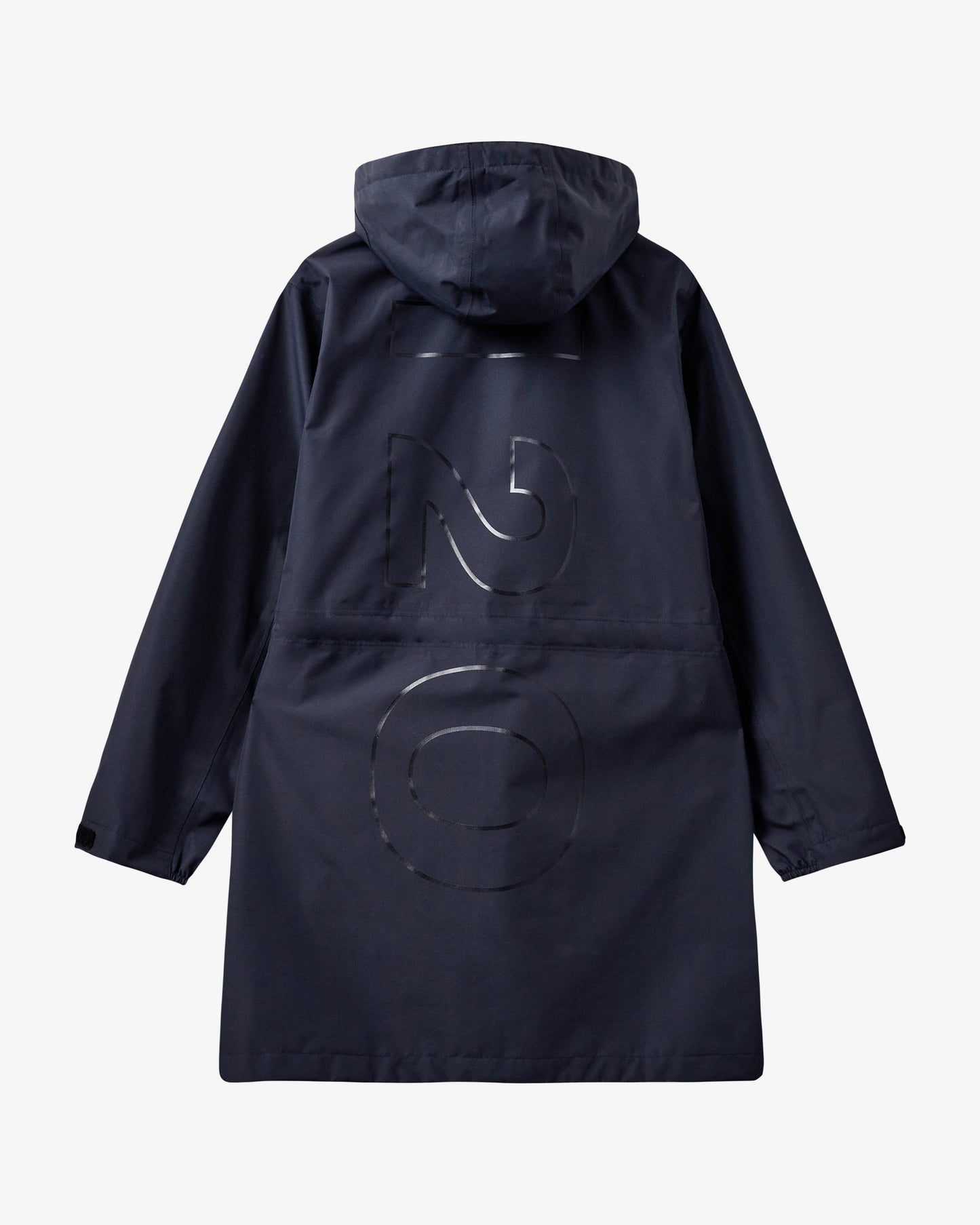 Rømø LW Rain Long Jacket - Navy