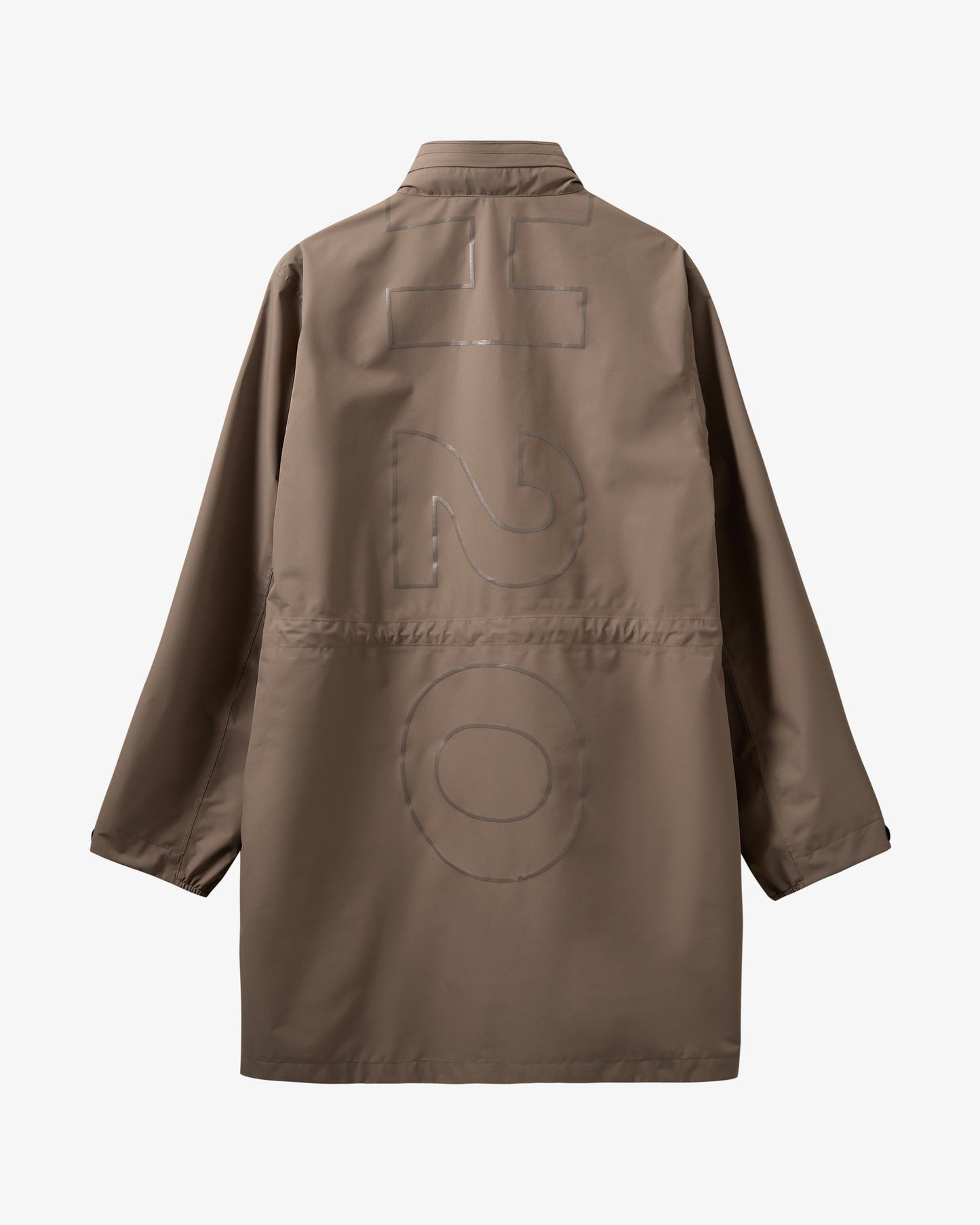 Rømø LW Rain Long Jacket - Dusty Oak