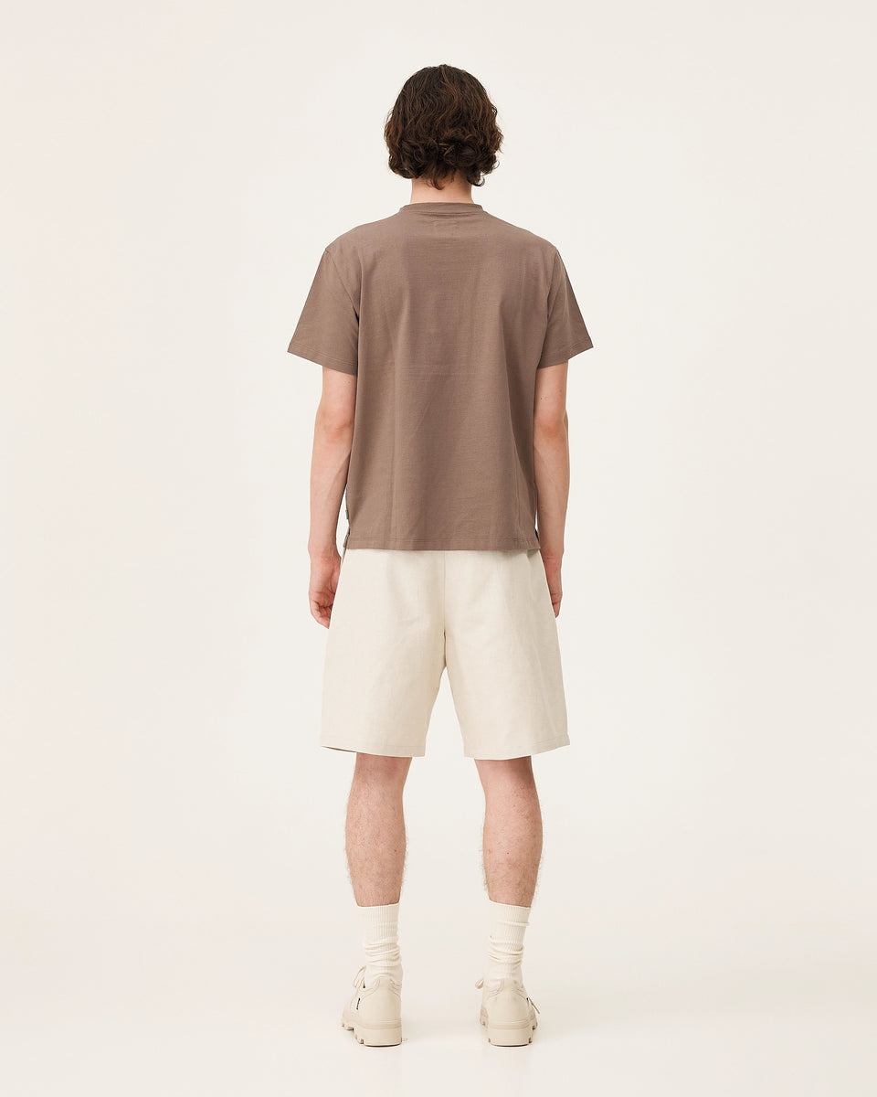 Trevise T-Shirt - Reddish Brown