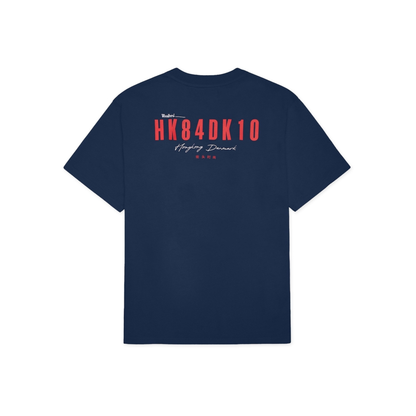 Baine 8410 Tee - Navy/Red