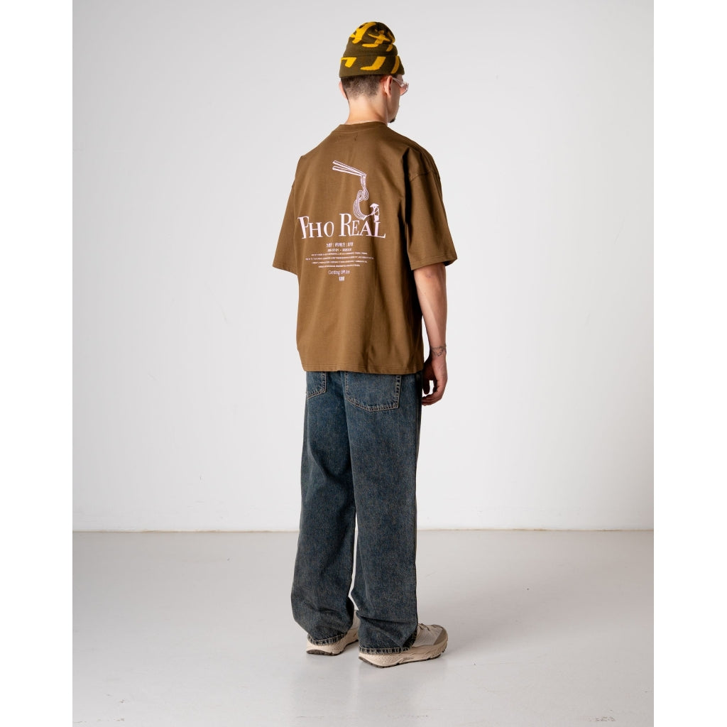 Beam Pho Tee - Dark Brown