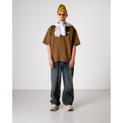 Beam Pho Tee - Dark Brown