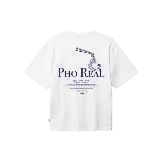 Beam Pho Tee - White