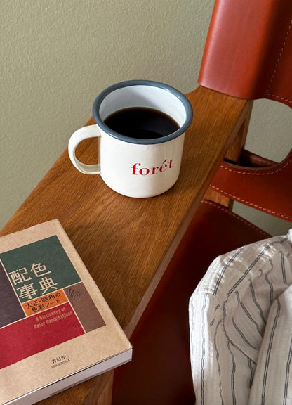 Bean Enamel Mug - Cloud