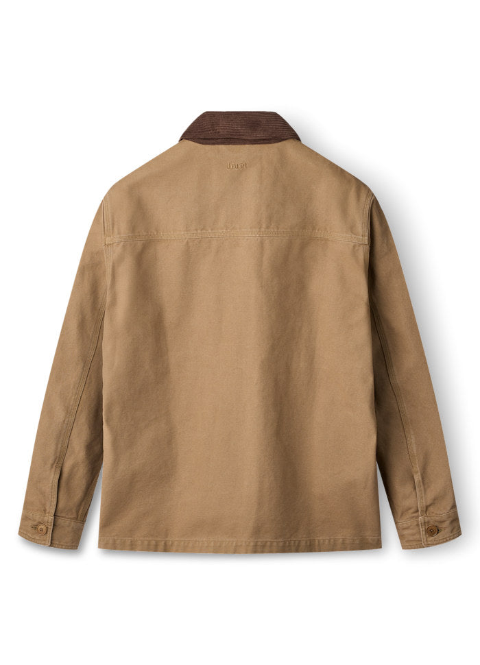 Berry Overshirt - Burnt Khaki