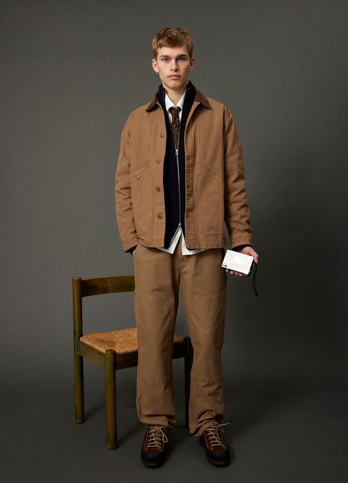 Berry Overshirt - Burnt Khaki