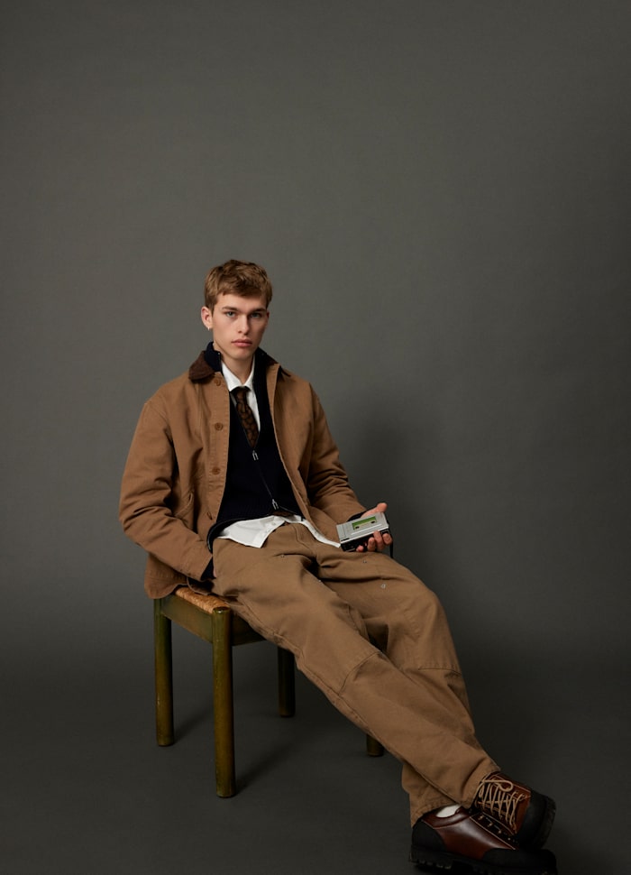 Berry Overshirt - Burnt Khaki