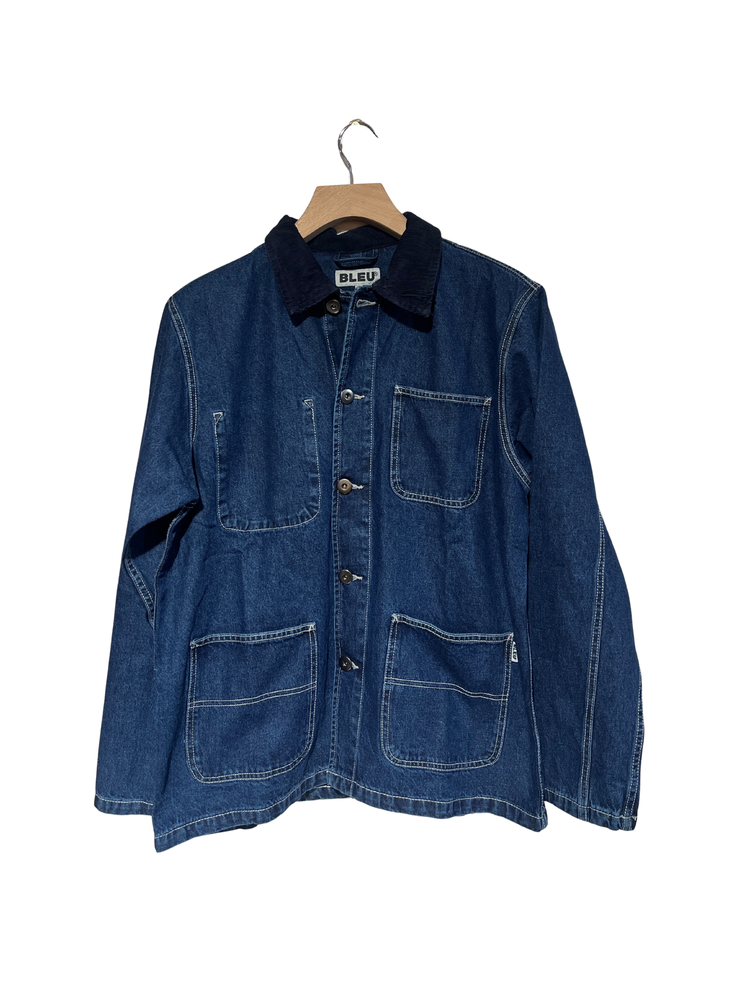 Denim Jacket V Pocket - Raw