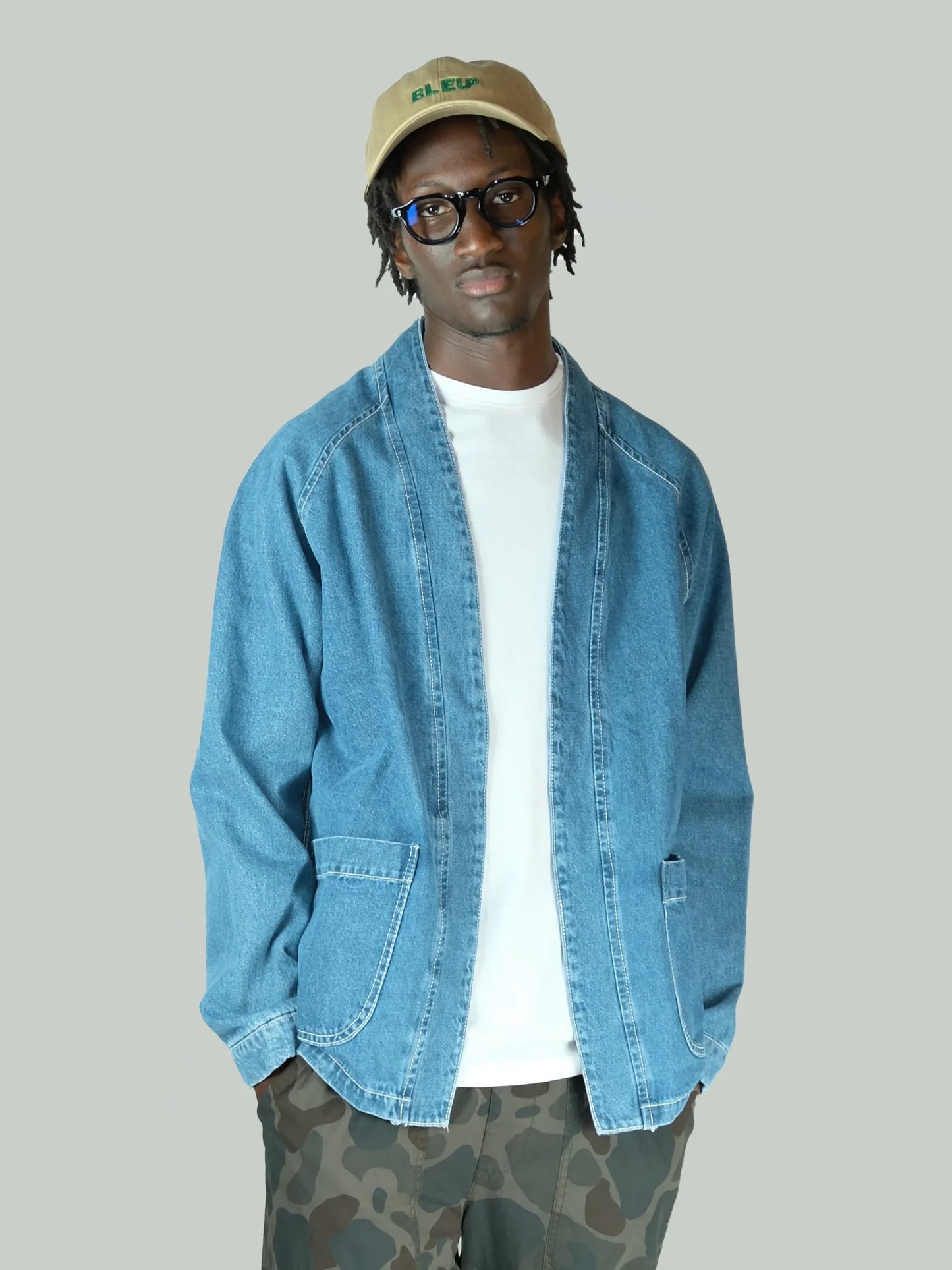 Kimono Denim - Stone Bleached