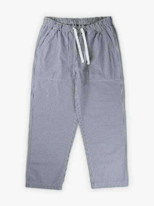 Relaxed Pants - Hickory Stripe