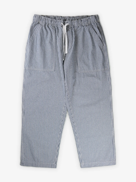 Wide Cut Pants - Hickory Stripe