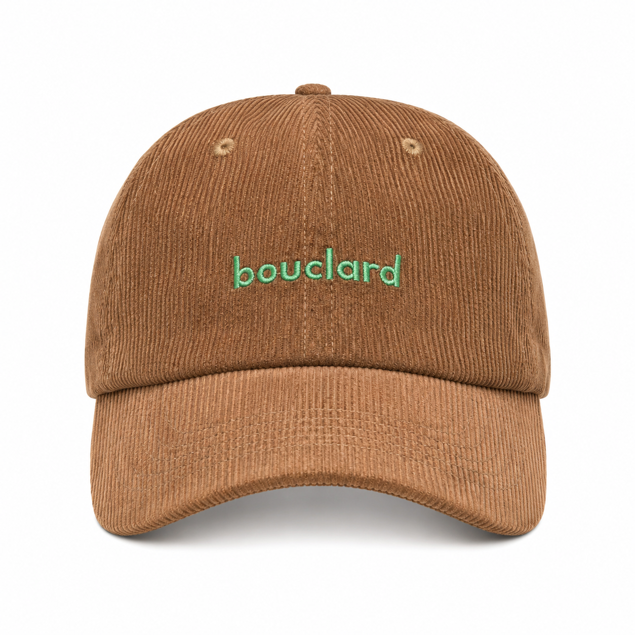 Casquette corduroy bouclard® 6 panel - Brown