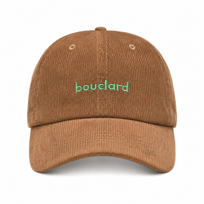 Casquette corduroy bouclard® 6 panel - Brown