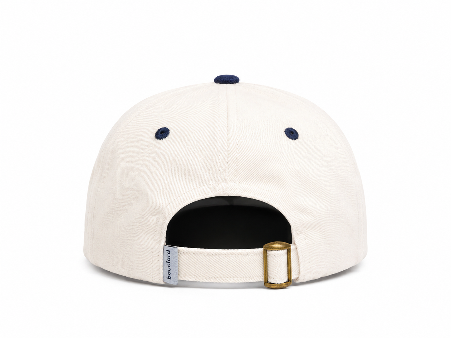 Casquette bouclard® 6 panel - Natural / Navy