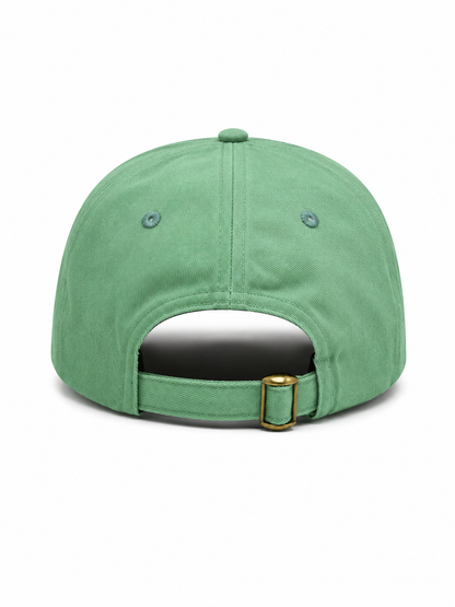 Casquette 6 panel bouclard + grave - Light Green