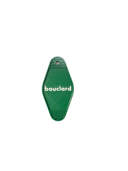 Porte clés "hotel" bouclard® - Forest Green