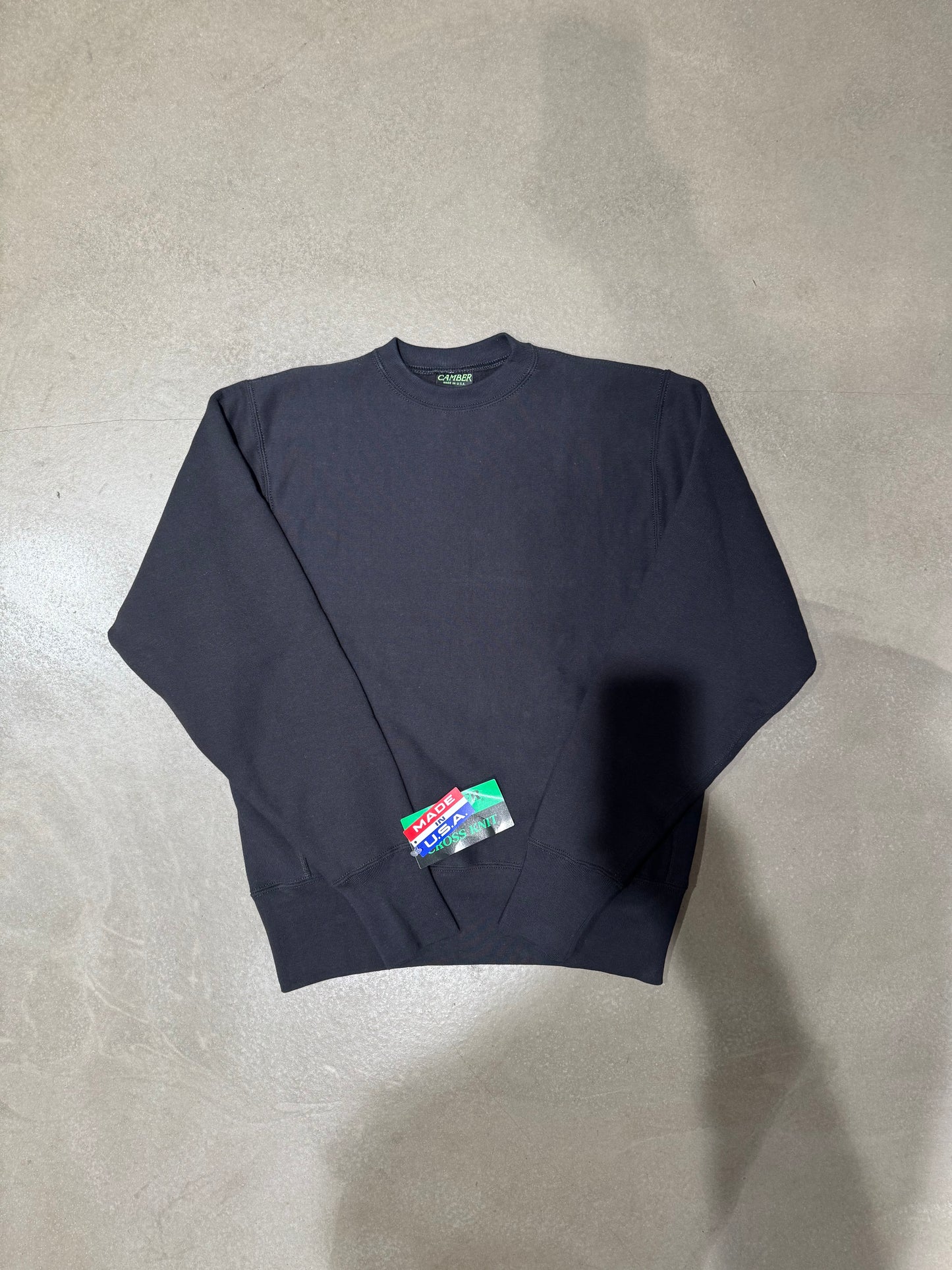 Sweatshirt Crewneck Max-Weight 12oz - Black