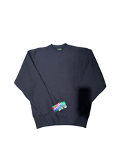Sweatshirt Crewneck Max-Weight 12oz - Black