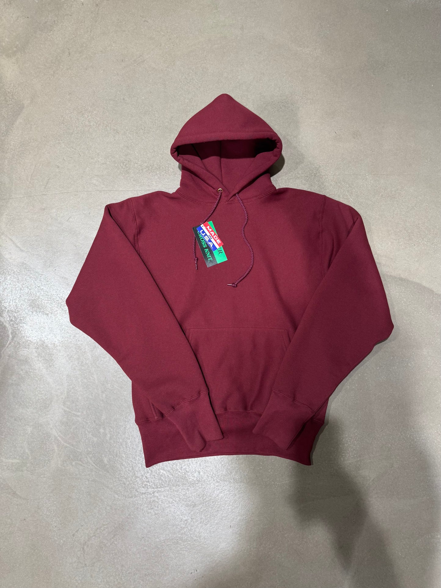 Hoodie Max-Weight 12oz - Burgundy