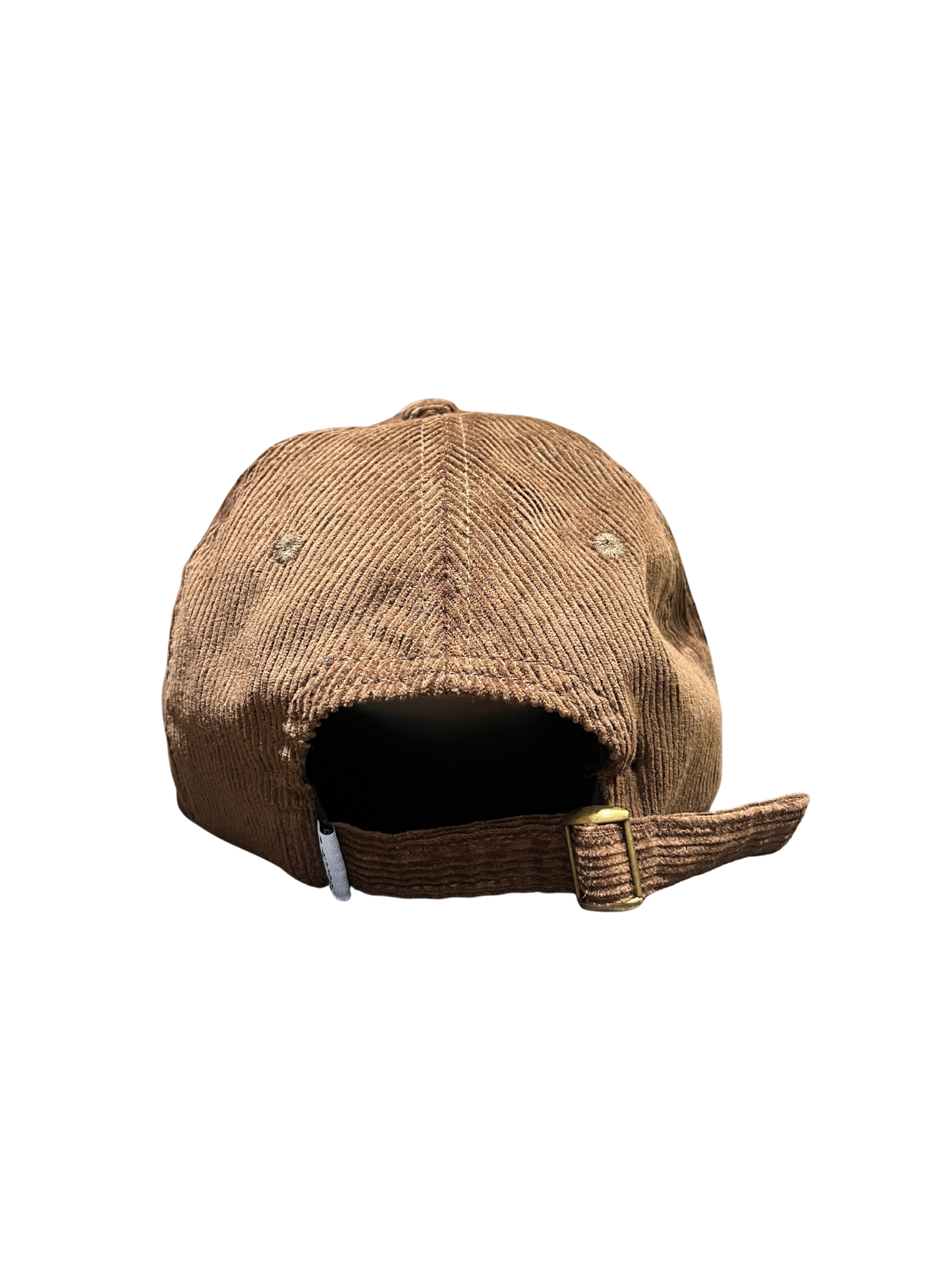 Casquette 6 panel corduroy bouclard + grave - Brown