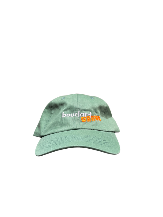 Casquette 6 panel bouclard + grave - Light Green