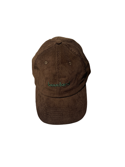 Casquette corduroy bouclard® 6 panel - Brown