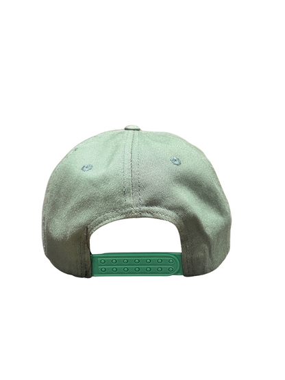 6-panel v3 "bouclard" cap - Bouclard green / Beige