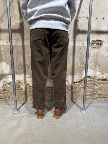 Corduroy Pant - Olive Green