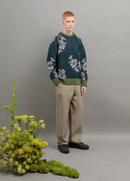 Feather Double Pkt Pant - Sea Turtle
