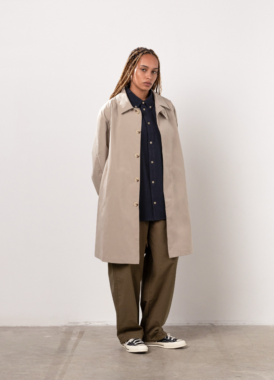 Pavement Trench Coat - Aluminium