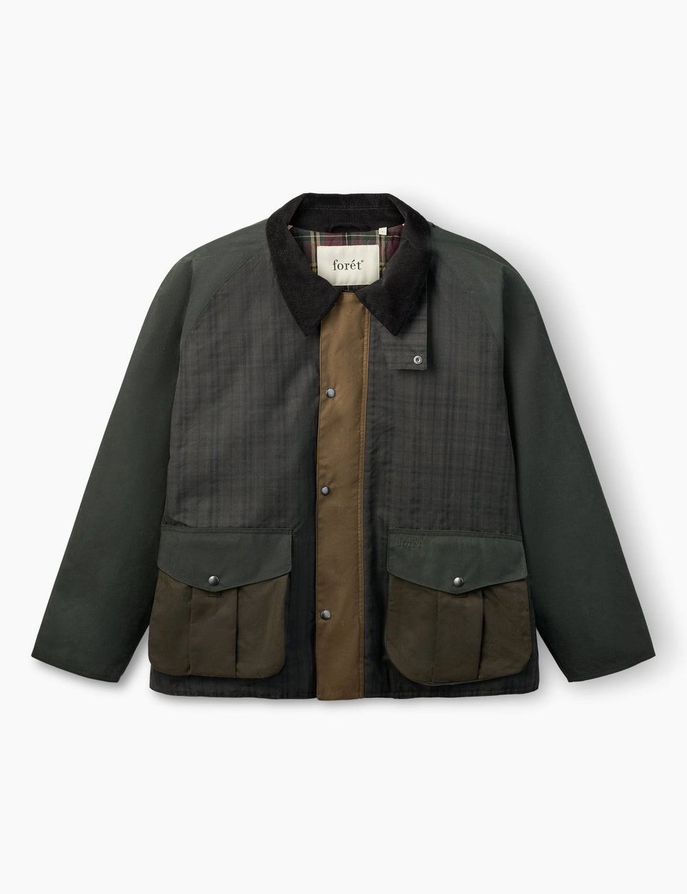 Bivouac Padded Oilskin Jacket - Multi