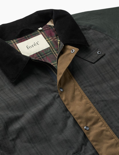 Bivouac Padded Oilskin Jacket - Multi