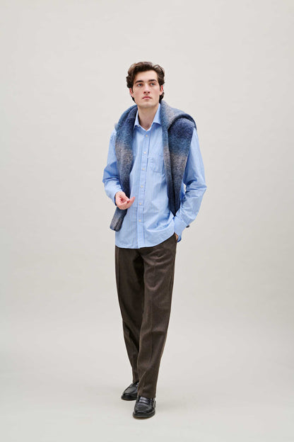Clay Wool Pant - Brown
