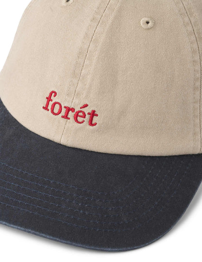 Hawk Washed 2-Tone Cap - Khaki/Navy