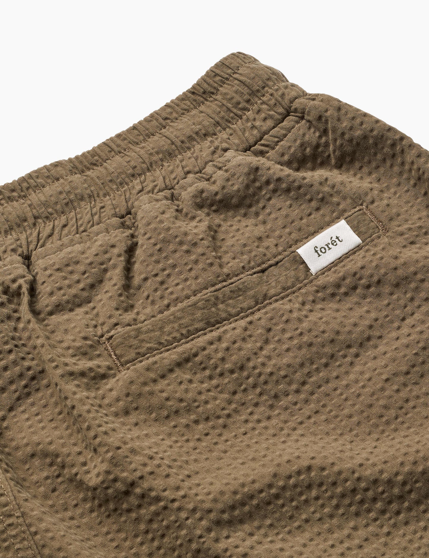 Hush Seersucker Short - Stone