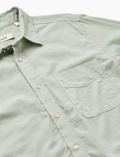Maple Linen Shirt - Pale Blue