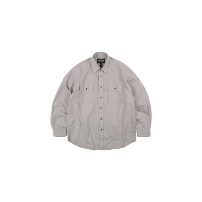 Cigarette Pocket Typewriter Shirt - Mud