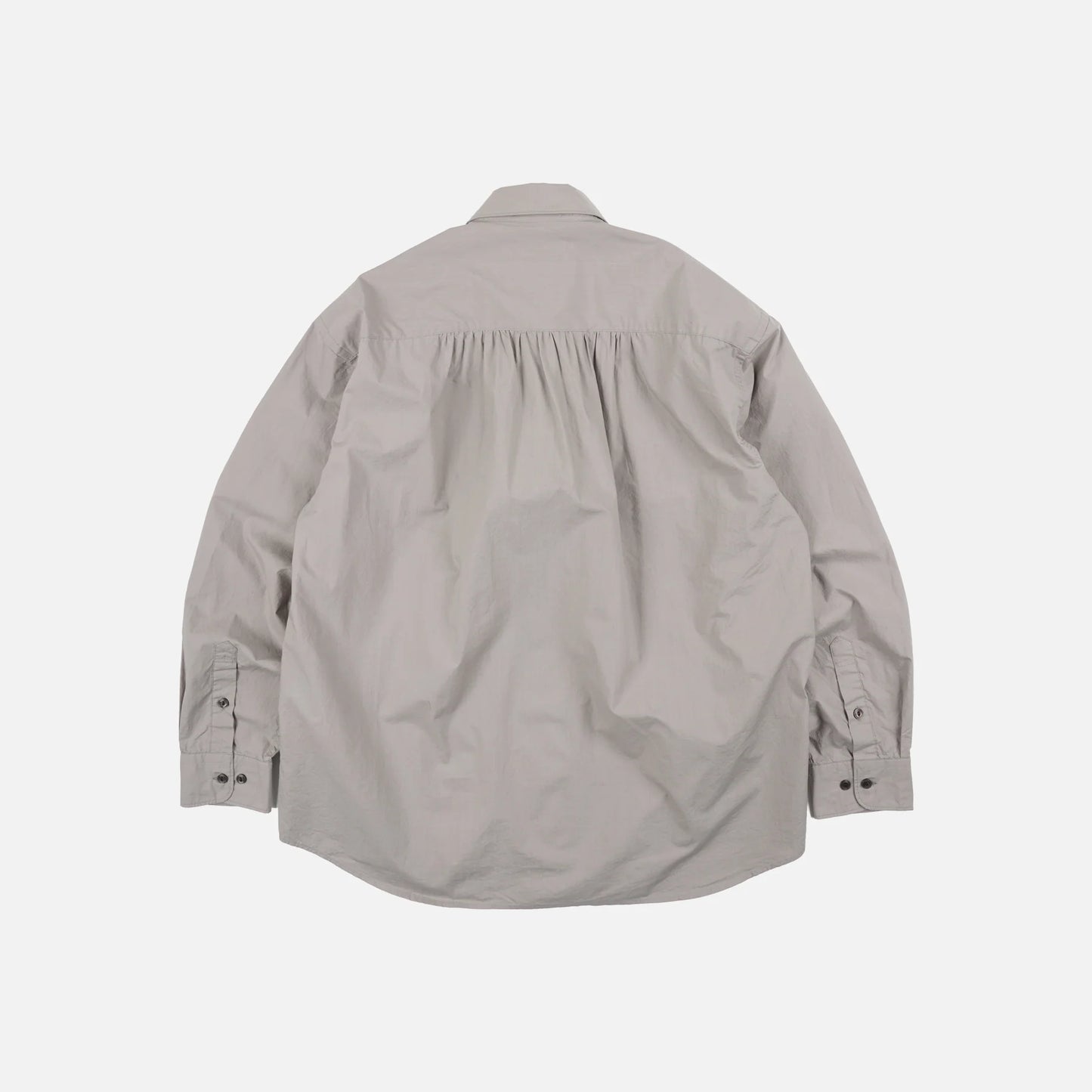 Cigarette Pocket Typewriter Shirt - Mud