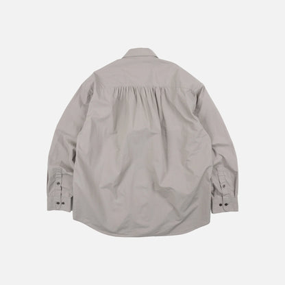 Cigarette Pocket Typewriter Shirt - Mud