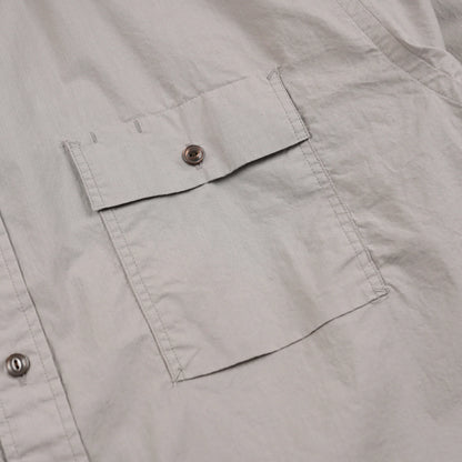 Cigarette Pocket Typewriter Shirt - Mud