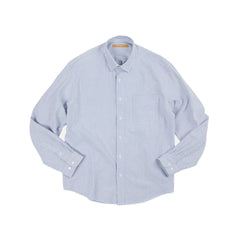 OG Striped Oxford Oversized Shirt - Blue